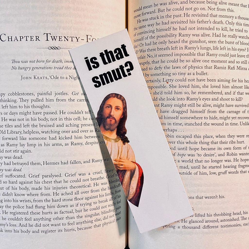 Sarcastic Jesus Bookmark - Funny bookmark by Magic & Meaning