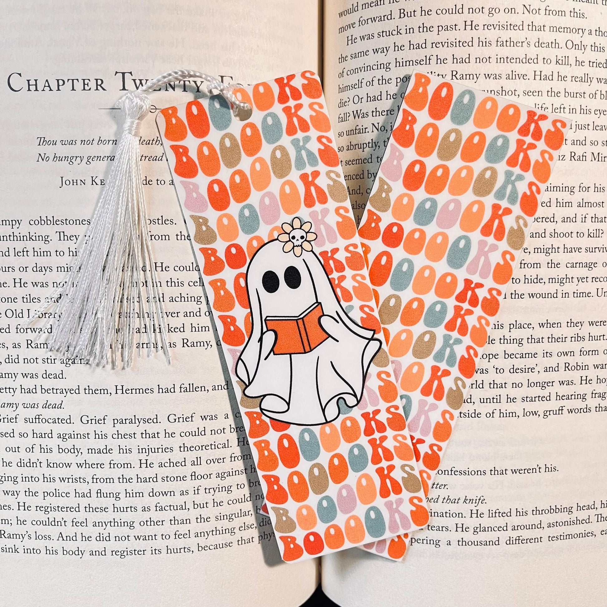 Ghost Bookmark - Halloween Style bookmark by Magic & Meaning
