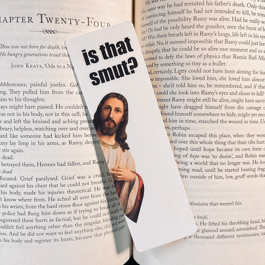 Sarcastic Jesus Bookmark - Funny bookmark by Magic & Meaning