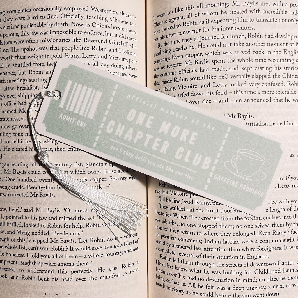 Book Lover Gift Bookmark, Laminated Cardstock (With Tassel) bookmark by Magic & Meaning