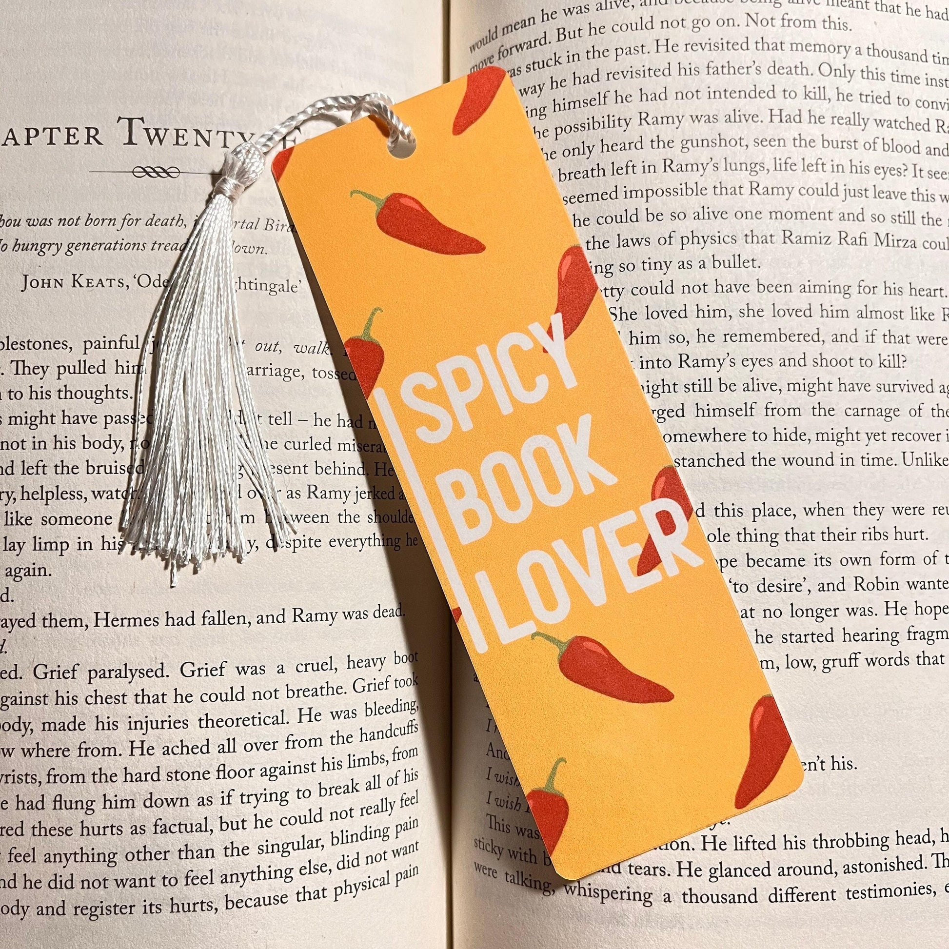Funny Literary Bookmark, Sarcastic Quote, Handmade bookmark by Magic & Meaning