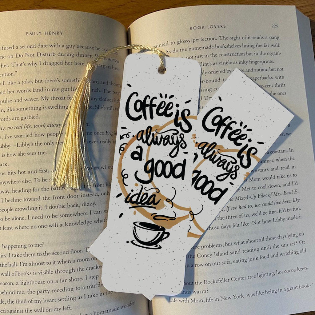 Book Lover Bookmark: Sarcastic Quote - Durable Cardstock bookmark by Magic & Meaning