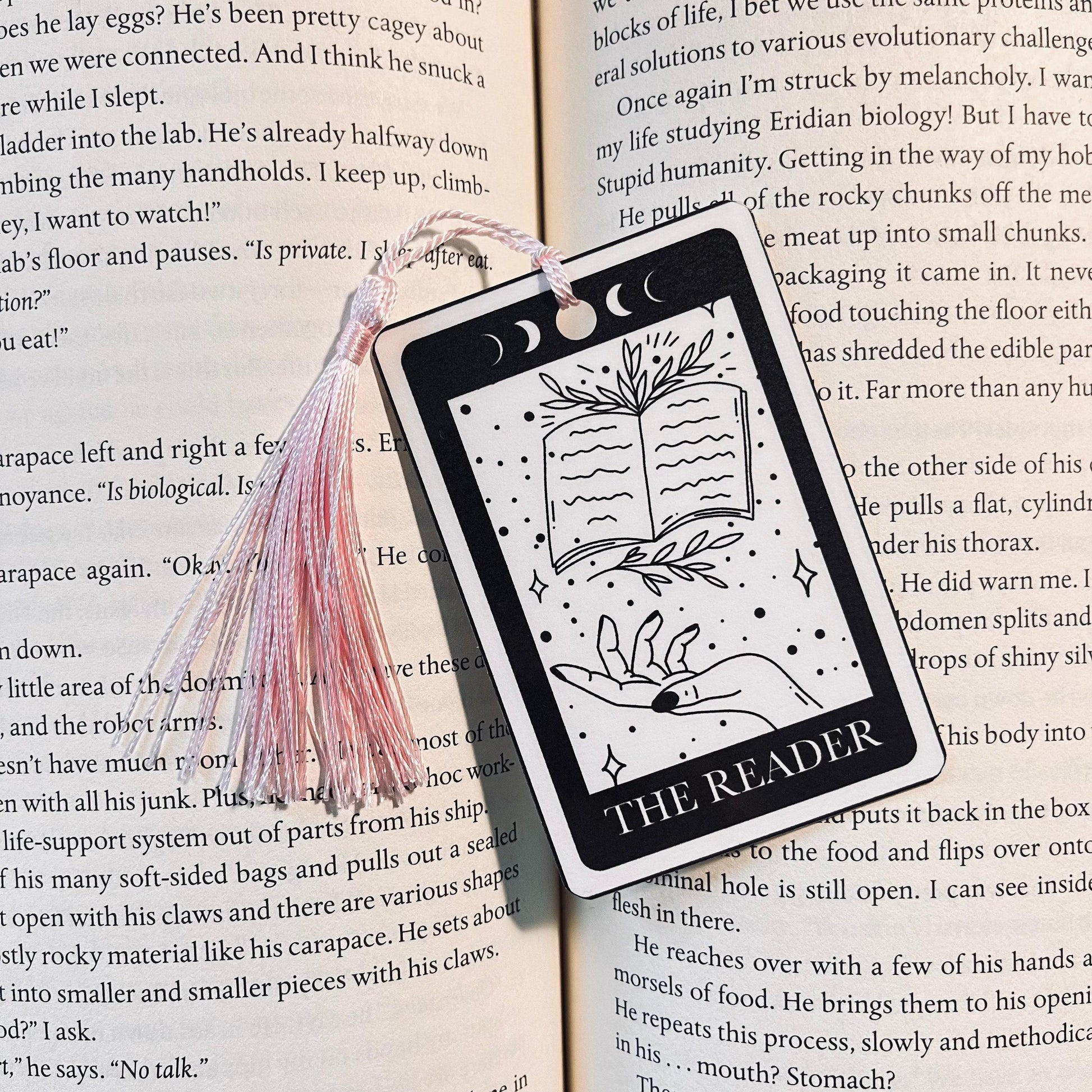 Tarot Card Bookmark: Gothic Reading Accessory (Handmade) bookmark by Magic & Meaning