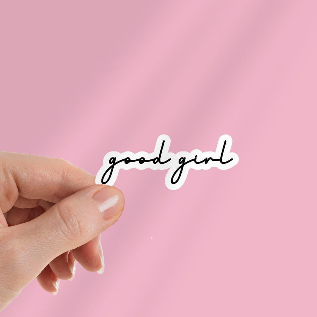 Good Girl Smut Kindle Sticker: Book Lover Laptop Decal sticker by Magic & Meaning