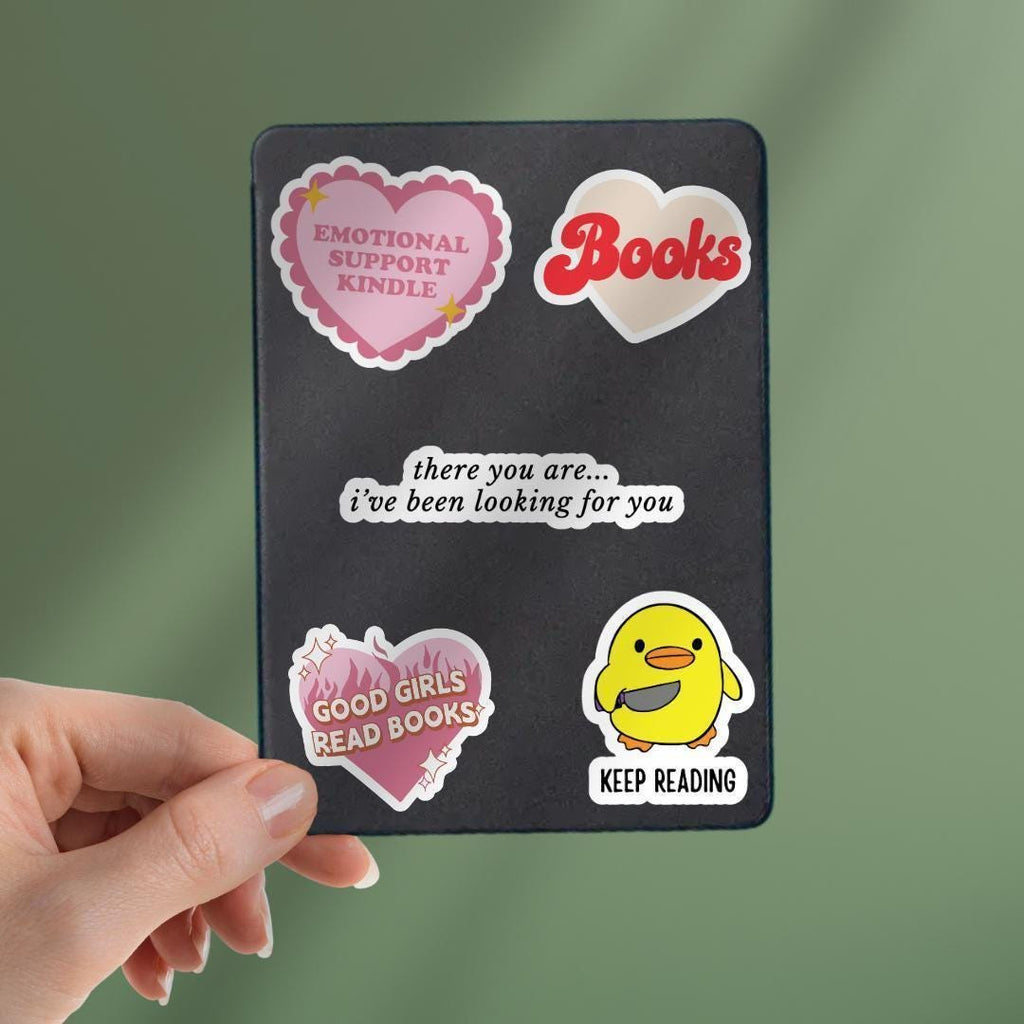 ACOTAR Kindle Sticker: Book Lover Gift, Weatherproof Vinyl sticker by Magic & Meaning