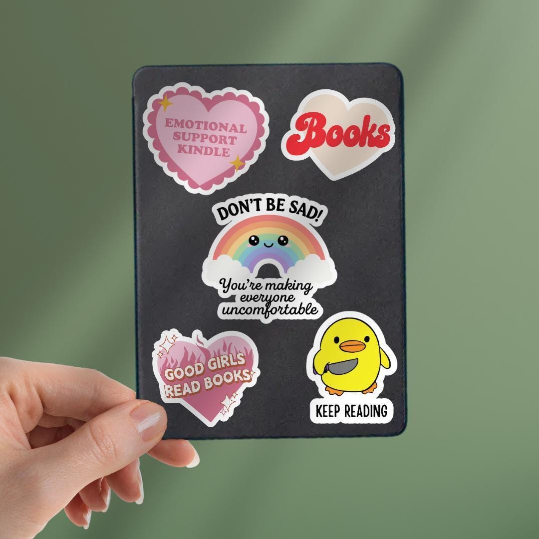 Funny Anti-Social Meme Sticker: Don't Be Sad Vinyl Decal sticker by Magic & Meaning