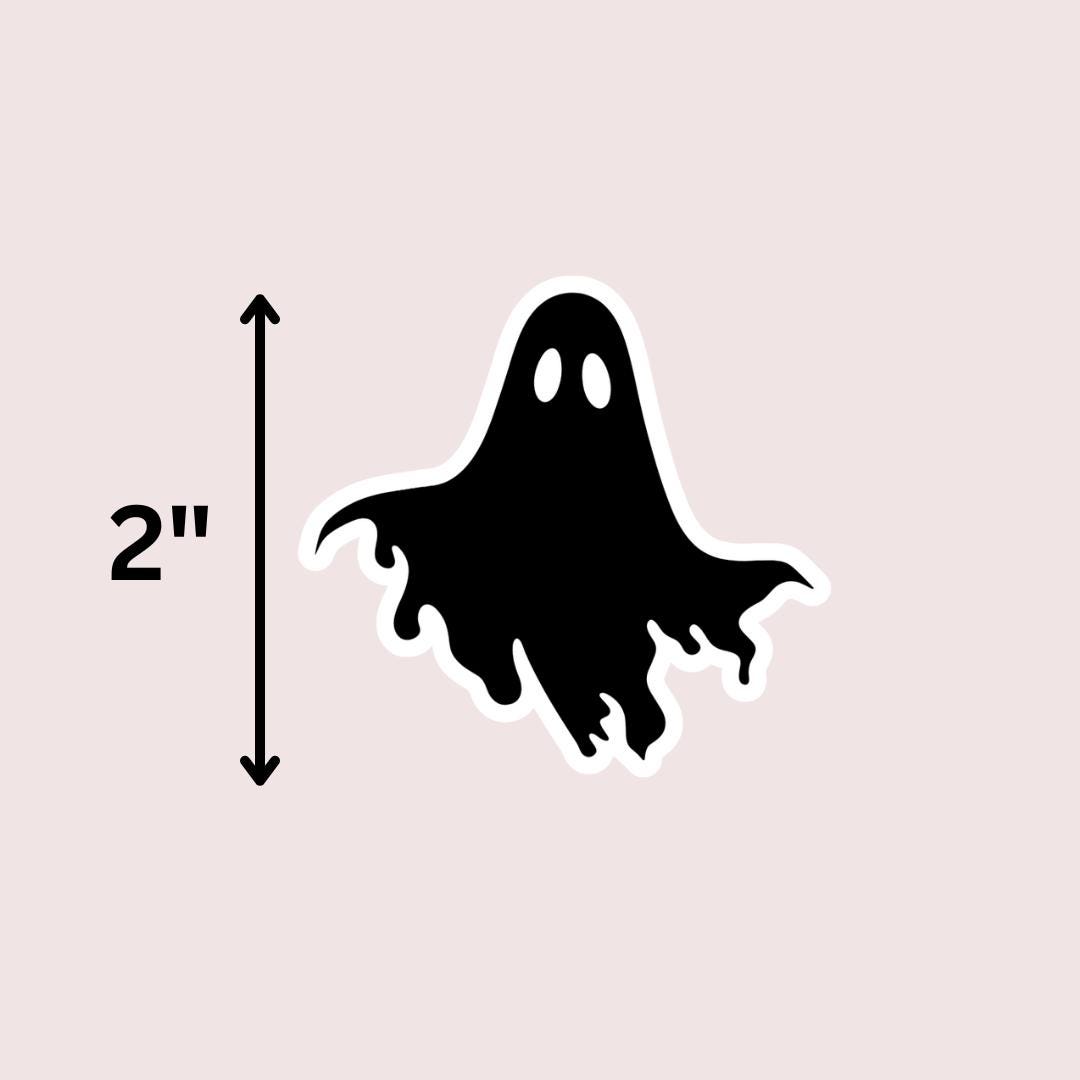 Goth Ghost Kindle Sticker: Halloween Sticker sticker by Magic & Meaning