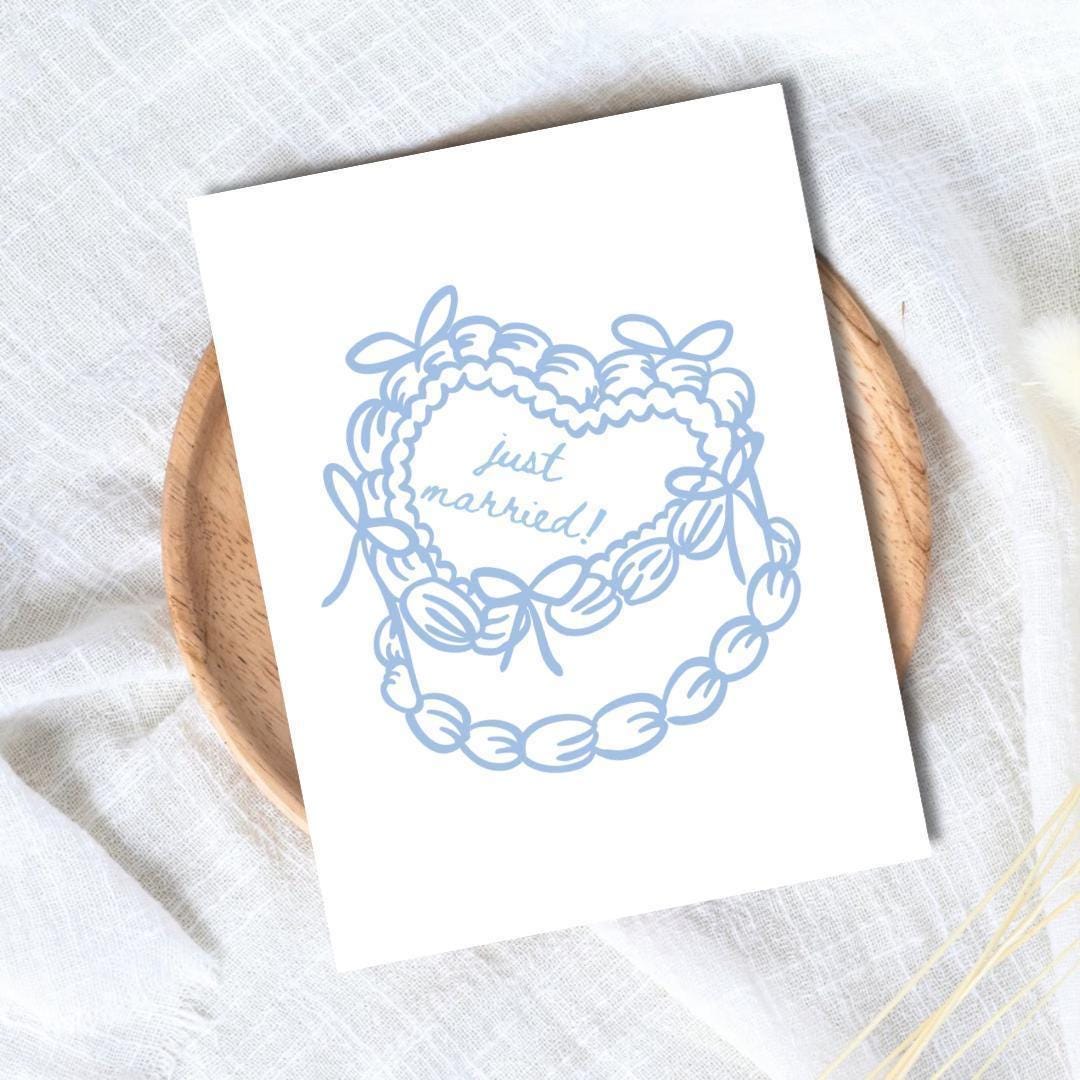 Wedding Card for Newlyweds: Original Design, Blank Inside - rude and funny wedding card by Northern Wind Creative