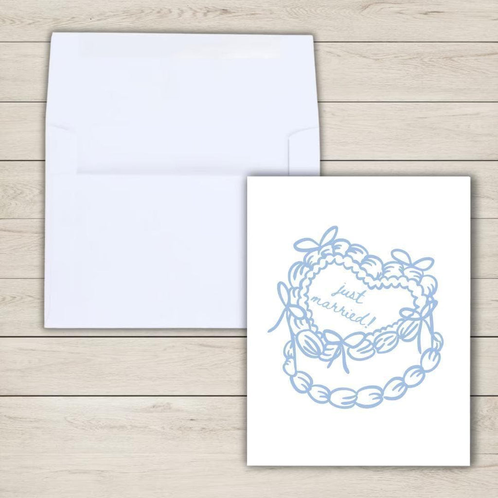 Wedding Card for Newlyweds: Original Design, Blank Inside - rude and funny wedding card by Northern Wind Creative