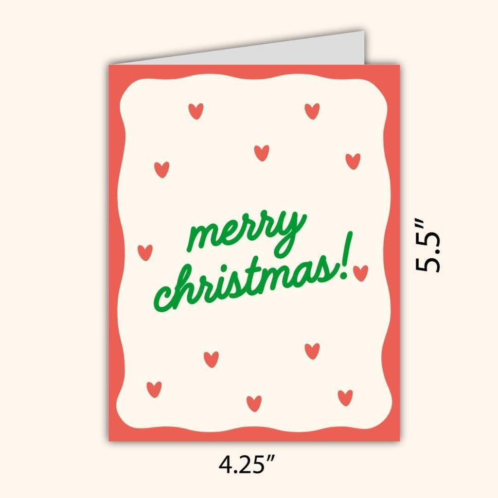 Cute Merry Christmas Card - rude and funny Christmas card by Northern Wind Creative