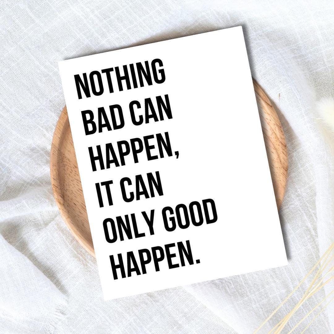 Funny Trump Congratulations Card: Nothing Bad Can Happen - rude and funny greeting card by Northern Wind Creative