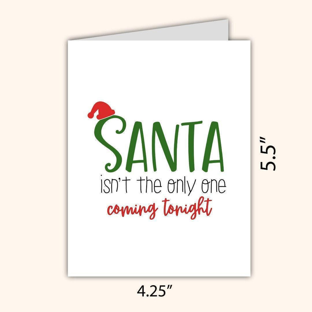 Funny Christmas Card for Husband - rude and funny Christmas card by Northern Wind Creative