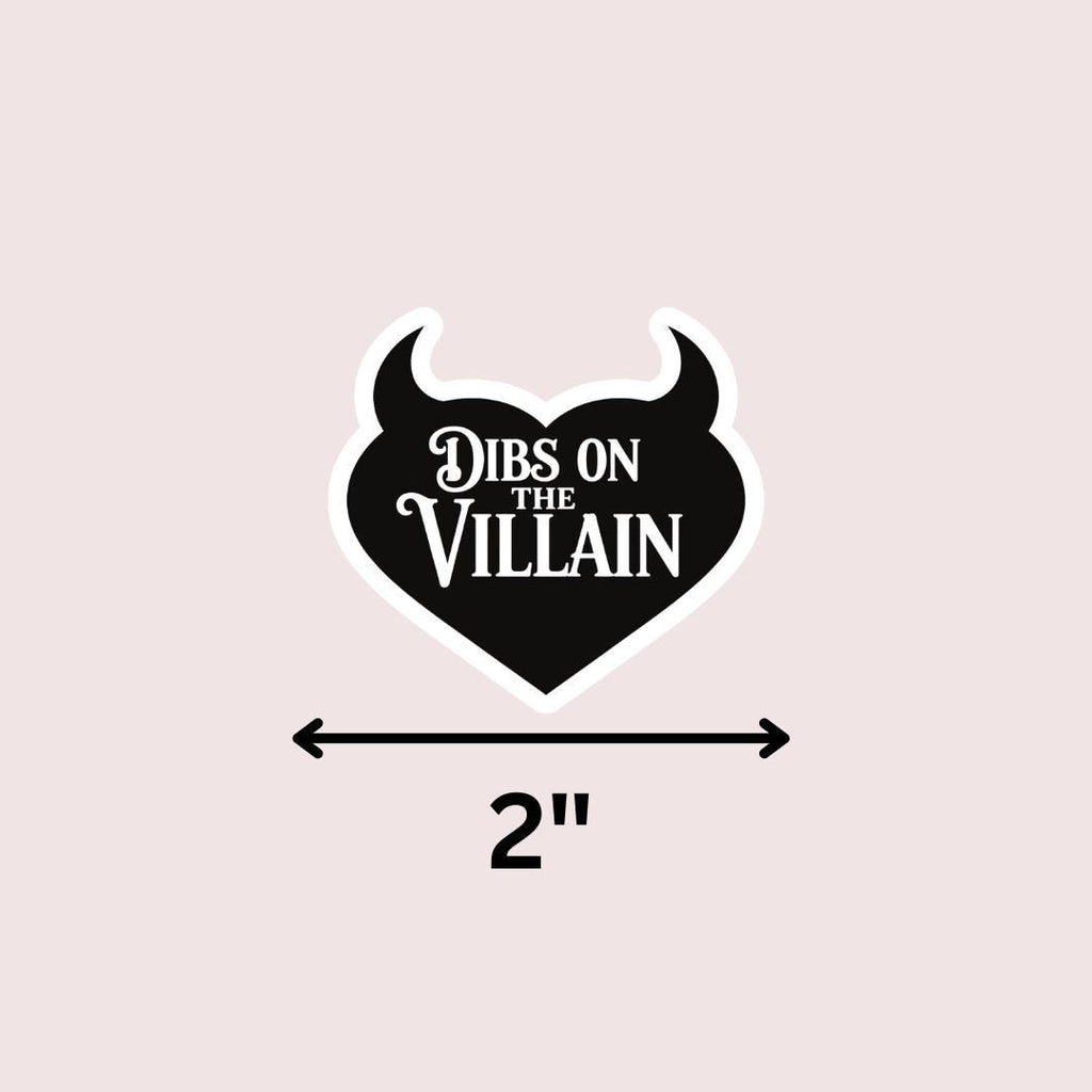 Spicy Smut Book Kindle Sticker: Dibs On The Villain sticker by Magic & Meaning