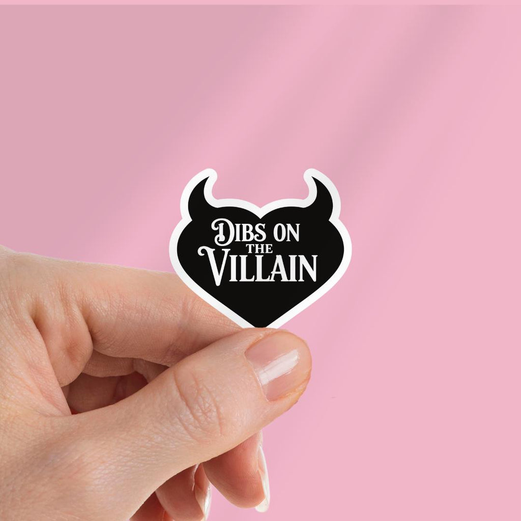 Spicy Smut Book Kindle Sticker: Dibs On The Villain sticker by Magic & Meaning