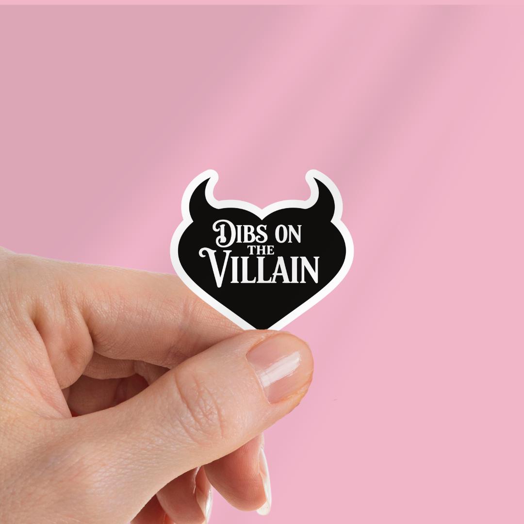 Spicy Smut Book Kindle Sticker: Dibs On The Villain sticker by Magic & Meaning
