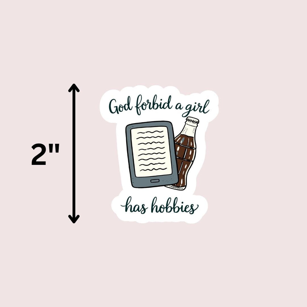 Bookish Kindle Sticker, Diet Cola, Funny sticker by Magic & Meaning