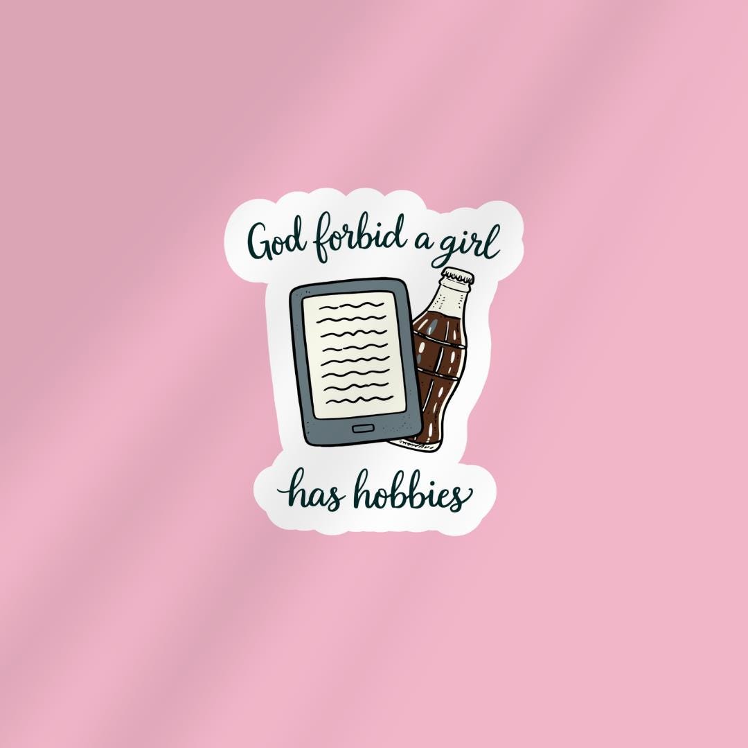 Bookish Kindle Sticker, Diet Cola, Funny sticker by Magic & Meaning