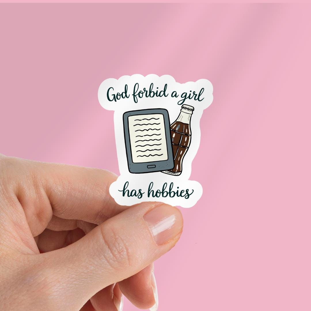 Bookish Kindle Sticker, Diet Cola, Funny sticker by Magic & Meaning