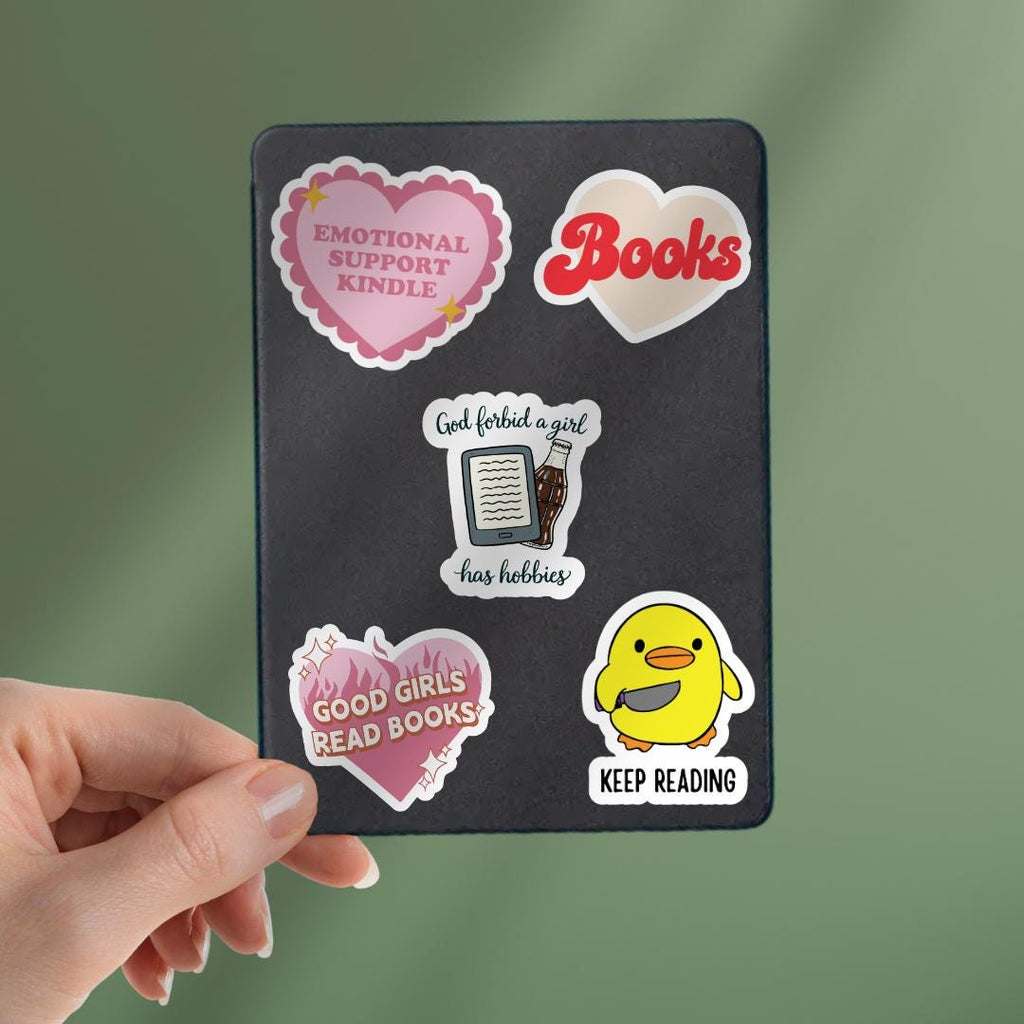 Bookish Kindle Sticker, Diet Cola, Funny sticker by Magic & Meaning