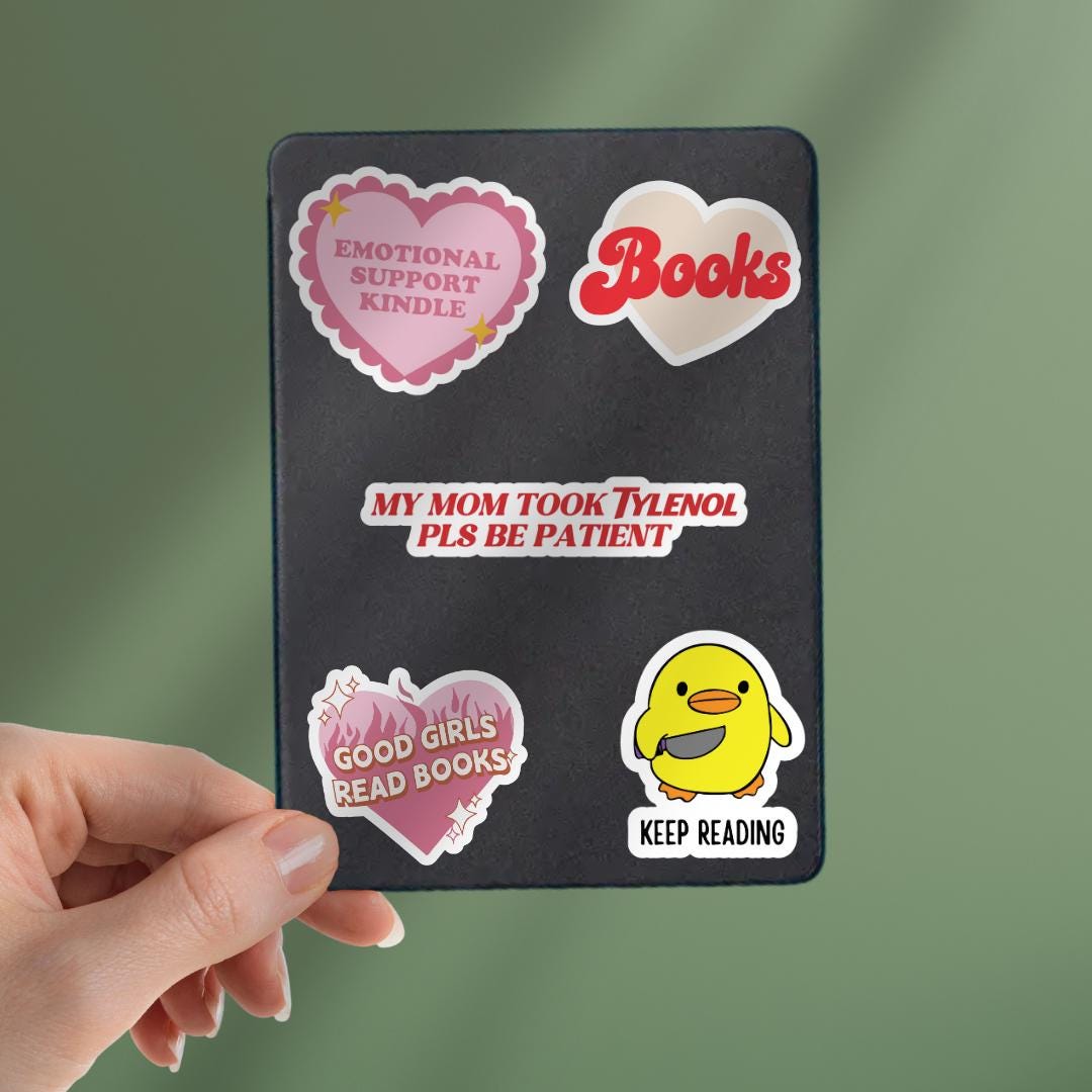 Pls Be Patient My Mom Took Tylenol - Funny Sarcastic Sticker for Laptop/Waterbottle sticker by Magic & Meaning