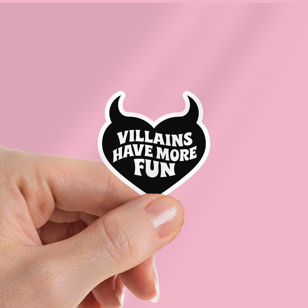 Spicy Smut Book Kindle Sticker: Villains Have More Fun? sticker by Magic & Meaning