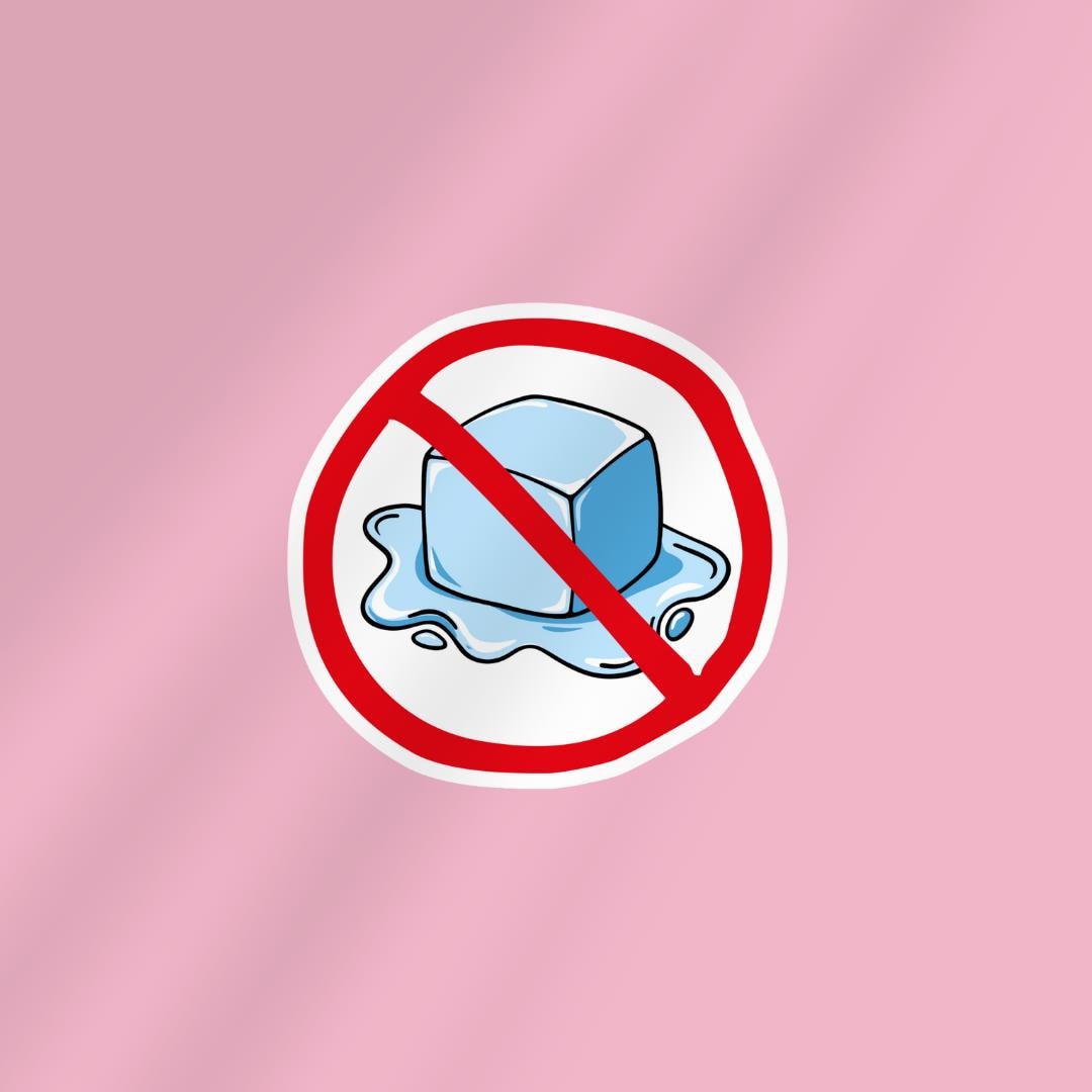Anti ICE Vinyl Sticker, Melt ICE Protest sticker by Magic & Meaning
